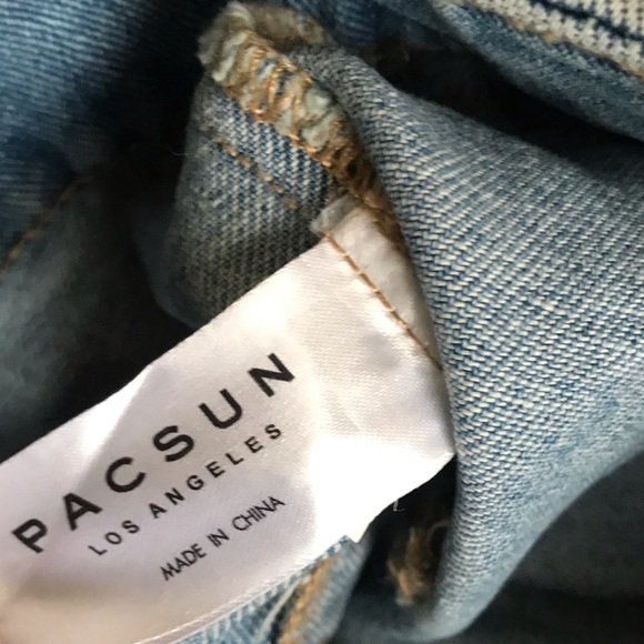 PacSun Cargo Belted Denim Skirt, NWT - Picture 11 of 15